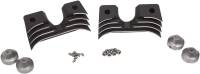 Drag Specialties - Drag Specialties Spark Plug/Head Bolt Cover Kit - Finned - Wrinkle Black - 0940-1315 - Image 1