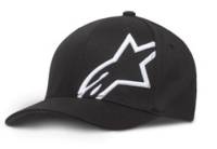 Alpinestars - Alpinestars Corp Shift 2 Curved Brim Hat - 1032-81008-1020-L/XL - Black/White - Lg-2XL - Image 1