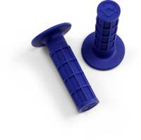 ODI - ODI MX Single-Ply Full Waffle Grip - Blue - H02RFU - Image 1