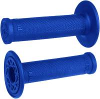 ODI - ODI MX Single-Ply No Waffle Grips - Blue - H00RFU - Image 1