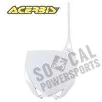 Acerbis - Acerbis Front Number Plate - White - 2726660002 - Image 1