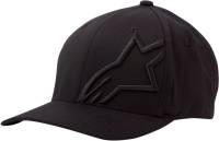 Alpinestars - Alpinestars Corp Shift 2 Curved Brim Hat - 1032810081010LX - Black/Black - Lg-XL - Image 1