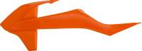 Acerbis - Acerbis Radiator Shrouds - White/Orange - 2980605412 - Image 1