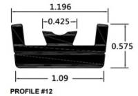 SPI - SPI Slide Profile 12 - Black - 54-5/8in. - 612-56-80 - Image 1