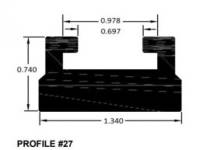 SPI - SPI Slide Profile 27 - Black - 56in. - 627-56-80 - Image 2