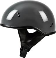 Highway 21 - Highway 21 .357 Solid Half Helmets - 77-1103X - Gray - X-Large - Image 1