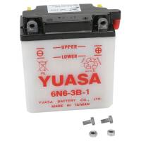 Yuasa - Yuasa Conventional 6V Battery - 6N6-3B-1 - YUAM2663B - Image 1