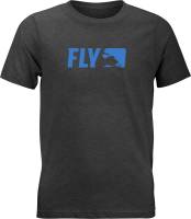 Fly Racing - Fly Racing Primary Youth T-Shirt - 352-0526YM - Charcoal - Medium - Image 1