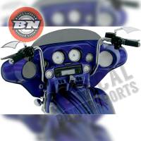 Paul Yaffe Originals - Paul Yaffe Originals 1in. Classic Bagger Ape Hanger Handlebar - 12in. - Chrome - 51530512CH - Image 3