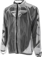 Fly Racing - Fly Racing Fly Rain Jacket - 354-6110S - Clear - Small - Image 9