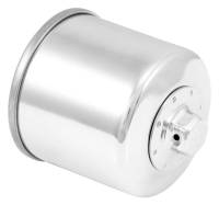 K&N Engineering - K&N Engineering Performance Gold Oil Filter - Chrome - KN-204C - Image 1