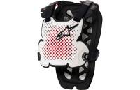 Alpinestars - Alpinestars A-1 V2 Chest Protector - 6700123213XL2X - White/Black/Red - XL-2XL - Image 1