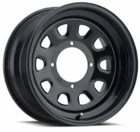 ITP - ITP Delta Steel Wheel - 12x7 - 4+3 Offset - 4/156 - Black - 1222565014 - Image 1