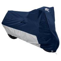 Nelson-Rigg - Nelson-Rigg MC-902 Defender Deluxe Motorcycle Cover - Navy/Silver - Medium - MC-902-02-MD - Image 1