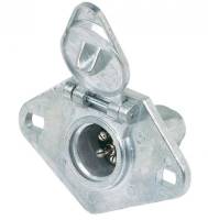 Hopkins Towing Solutions - Hopkins Towing Solutions 4 Pole Vehicle Side Heavy Duty Connector - 52004 - Image 1