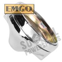 Emgo - Emgo Kawasaki Style 7in. Headlight Assembly - Chrome - 66-65040 - Image 2