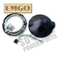 Emgo - Emgo Kawasaki Style 7in. Headlight Assembly - Chrome - 66-65040 - Image 3