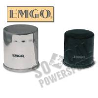 Emgo - Emgo Micro-Glass Oil Filter - Chrome - 10-82222 - Image 2