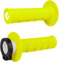 ODI - ODI V2 Lock-On 1/2 Waffle Grips - Fluorescent Yellow - H36HWY - Image 2