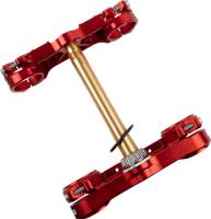 XTRIG - XTRIG Rocs Triple Clamps - Red - 501350901101 - Image 3