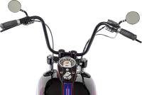 Khrome Werks - Khrome Werks 1in. Ape Hanger Handlebar - Drilled - 10in. - Black - 300819 - Image 2