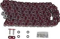 EK Chain - EK Chain 530 ZVX3 Series ZX-Ring Chain - 120 Links - Red - 530ZVX3-120AR - Image 1