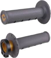 ODI - ODI V2 Lock-On 1/2 Waffle Grips - Gray - H36HWG - Image 1