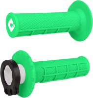 ODI - ODI V2 Lock-On 1/2 Waffle Grips - Fluorescent Green - H36HWN - Image 1