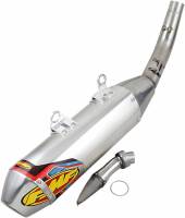 FMF Racing - FMF Racing Q4 HEX Spark Arrestor Slip-On - 045627 - Image 1