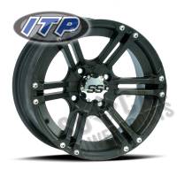 ITP - ITP SS212 Wheel - 12x7 - 4+3 Offset - 4/156 - Black - 1228366536B - Image 1