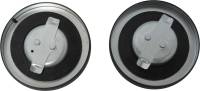 HardDrive - HardDrive Cam Style Gas Cap Set - Black - 75-007BK - Image 3