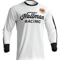 Thor - Thor Hallman Differ Roosted Jersey - 2910-7115 - White/Black - Small - Image 1