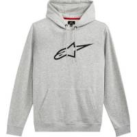 Alpinestars - Alpinestars Ageless Pullover Hoodie - 1212-513201126L - Heather Gray/Black - Large - Image 1