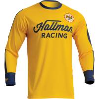 Thor - Thor Hallman Differ Roosted Jersey - 2910-7121 - Yellow/Blue - Small - Image 1