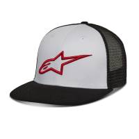 Alpinestars - Alpinestars Corp Trucker Hat - 1025-81003-2010-OS - White/Black - OSFM - Image 1