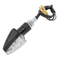 BikeMaster - BikeMaster Narrow Arrow Head II LED Turn Signals - Black - 266225 - Image 1