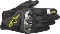 Alpinestars - Alpinestars SMX-1 V2 Air Gloves - 3570518-155-M - Black/Yellow - Medium - Image 1