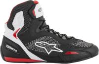 Alpinestars - Alpinestars Faster-3 Rideknit Riding Shoes - 2510319123-7 - Black/White/Red - 7 - Image 10