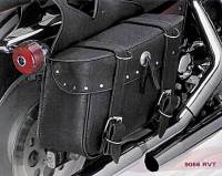 All American Rider - All American Rider Ameritex Large Slant Saddlebag - Classic (No Studs) - 9056 - Image 1