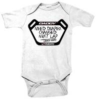 Smooth - Smooth Pit Board Infant Romper - 1606-102 - White - 6-12 months - Image 1