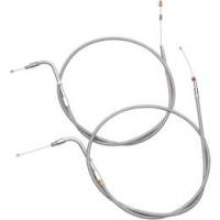 Barnett - Barnett Stainless Clear-Coated Throttle Push Cable - 102-90-40004 - Image 1