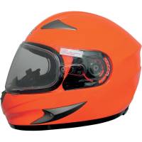 AFX - AFX Magnus Solid Snow Helmet with Dual Lens Shield - 0121-0530 - Safety Orange - 4XL - Image 2