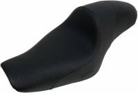 Saddlemen - Saddlemen Americano Cafe Seat - Modern - Smooth - Black - 807-03-0924 - Image 1