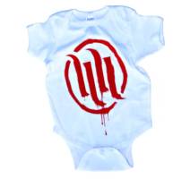 Smooth - Smooth H & H Spray Bar Infant Romper - 1625-101 - White/Red - 0-6 months - Image 1