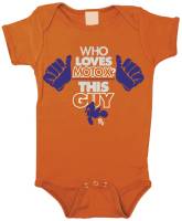 Smooth - Smooth MX This Guy Infant Romper - 1632-102 - Orange - 6-12 months - Image 1