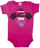 Smooth - Smooth MX This Girl Infant Romper - 1634-101 - Pink - 3-6 months - Image 1