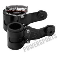 BikeMaster - BikeMaster Rubber Mount Headlight Brackets - 37mm - Black - OXHB-006B - Image 1