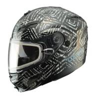 G-Max - G-Max DSG GM54S Aztec Snow Helmet - 97486 - White - Small - Image 1