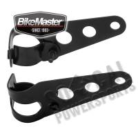 BikeMaster - BikeMaster Universal Headlight Bracket - Black - 152409 - Image 1