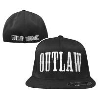 Outlaw Threadz - Outlaw Threadz Outlaw Hat - BOS02 - Black/White - OSFM - Image 1